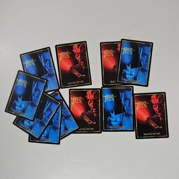 1999 Star Wars Young Jedi CCG Collectible Trading Card Game Lot of 11 - Picture 4 of 8